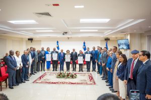 Senado de la República juramenta y posesiona a los nuevos miembros de la Cámara de Cuentas